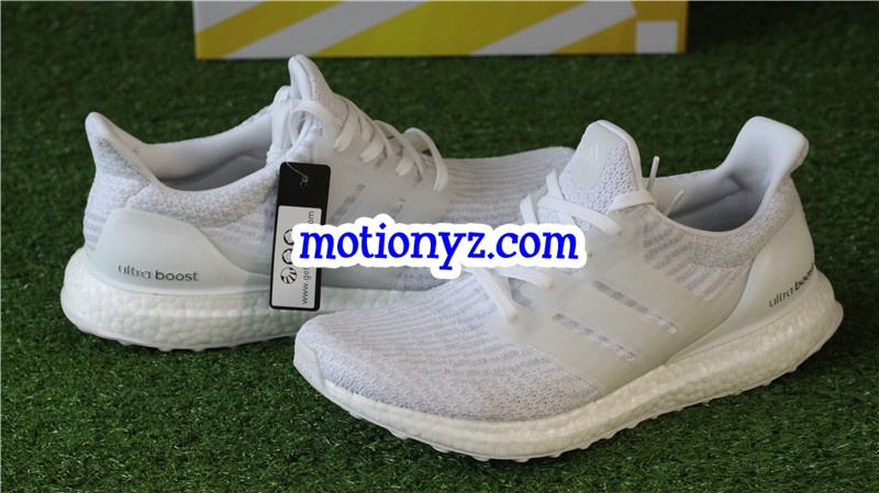 Adidas Ultra Boost 3.0 Triple White Real Boost